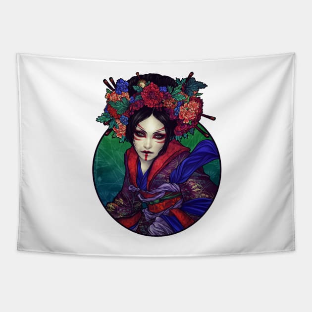 Asiatique Tapestry by vinegaria