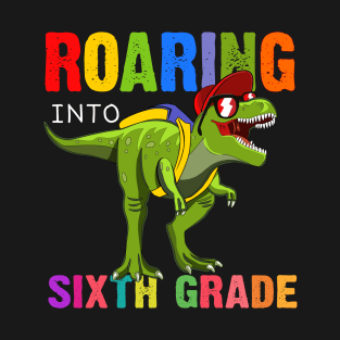 Roaring 6th Grade T-Shirt