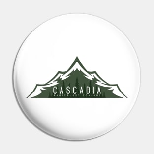 Cascadia - A Wanderlust Company Pin