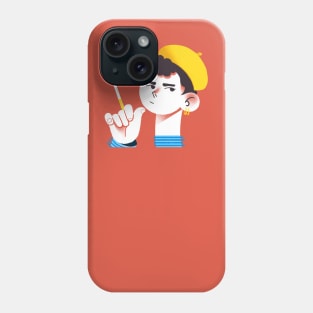 Judging you in French Phone Case