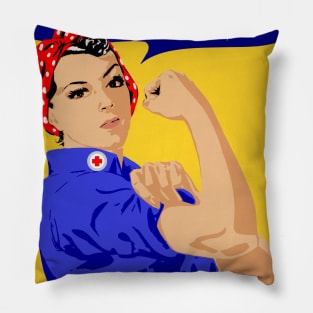 Nurse Neck Gaiter Rosie the Riveter Neck Gator Pillow