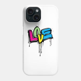 Love Graffiti Design Phone Case