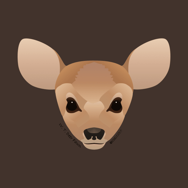 White Tailed Deer Fawn by FunkilyMade