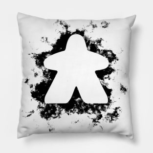 Meeple Splash - Black Pillow