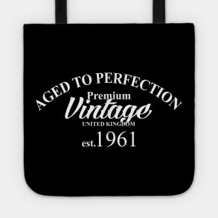 Aged To Perfection Vintage UK 1961 Tote