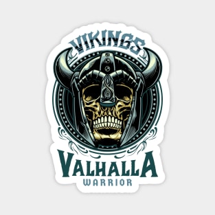 Vikings Valhalla Warrior Magnet