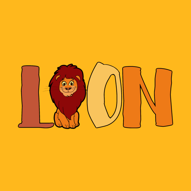 Cartoon Lion by ILYOart