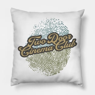 Two Door Cinema Club Fingerprint Pillow