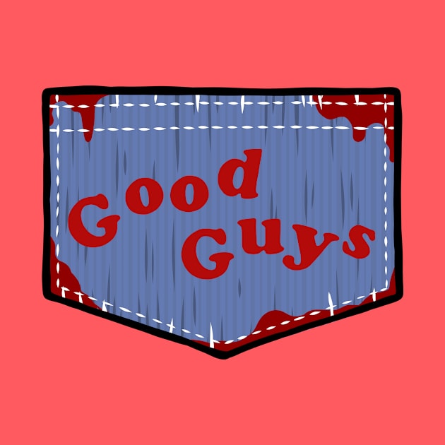 good guys bloody patch by HeichousArt