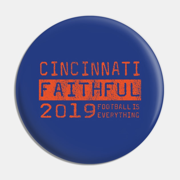 Football Is Everything - FC Cincinnati Faithful Pin by FOOTBALL IS EVERYTHING