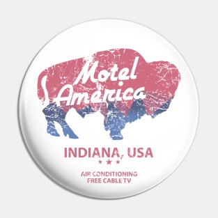 American Gods Motel America (washed out and weathered) Pin