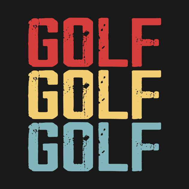 Golf T Shirt For Women Men by Pretr=ty