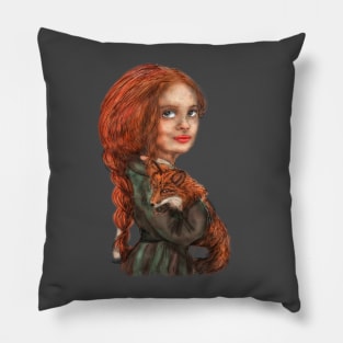 Niña con mascota Pillow