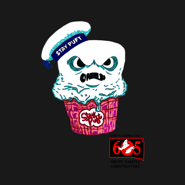 Disover Angry Stay Puft Cupcake Steve Grace Design. - Stay Puft Marshmallow Man - T-Shirt