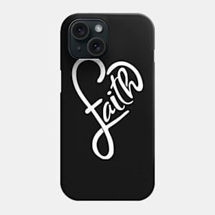 Faith Heart Christian Design Phone Case