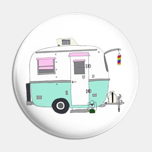 mini camper Pin