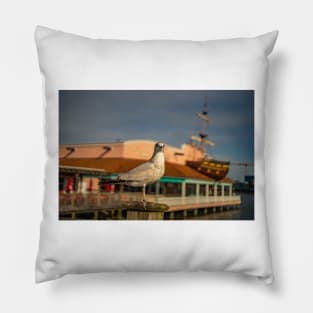 Beach Bird 2 Pillow