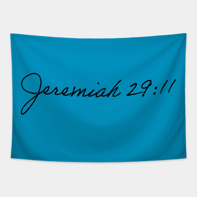 Jeremiah 29:11 bible verse Tapestry by TheWord