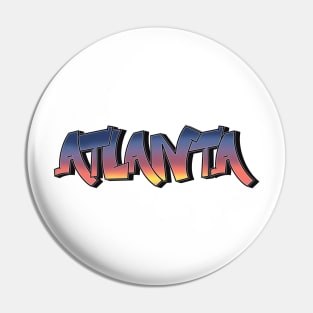 Atlanta Graffiti Pin