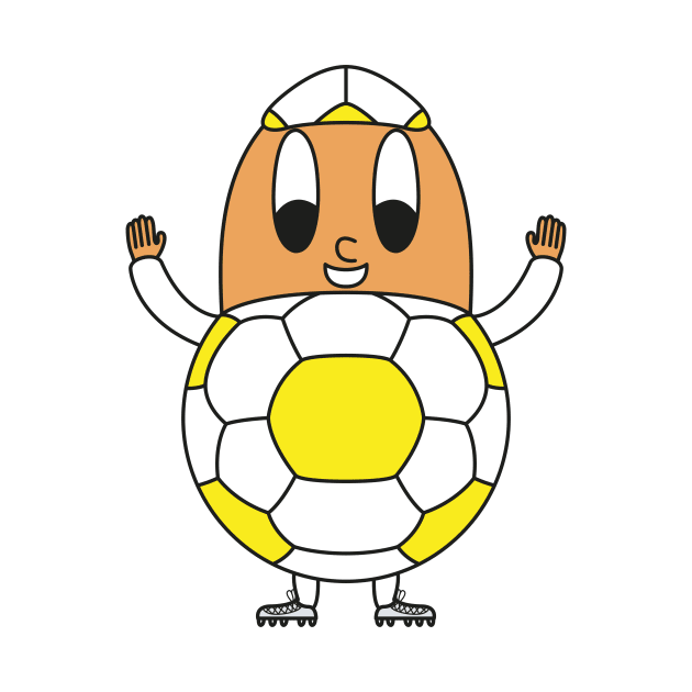 Soccer-Ball Egg by M.-P.-Mueller