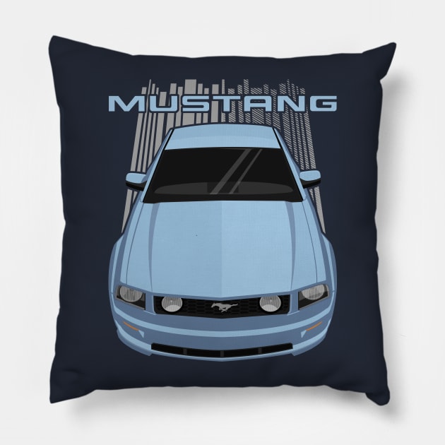 Mustang GT 2005-2009 - Windveil Blue Pillow by V8social