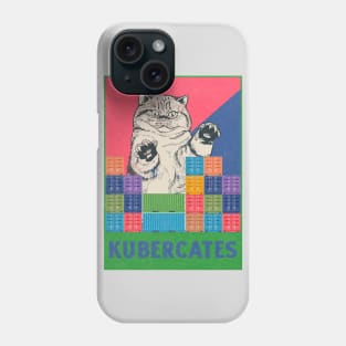 Kubercates - Kubernetes cat devops Phone Case