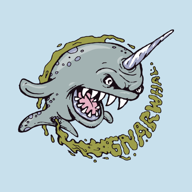 The Gnarwhal - Narwhal - T-Shirt | TeePublic