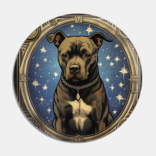 Staffy Pin