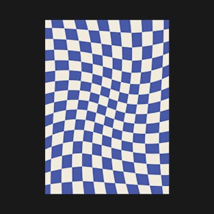 Blue Grid Chess T-Shirt