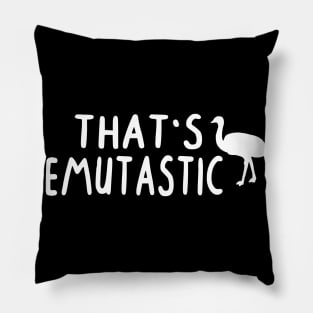 Emutastic Emu Farm Animal Motif Western Australia Pillow