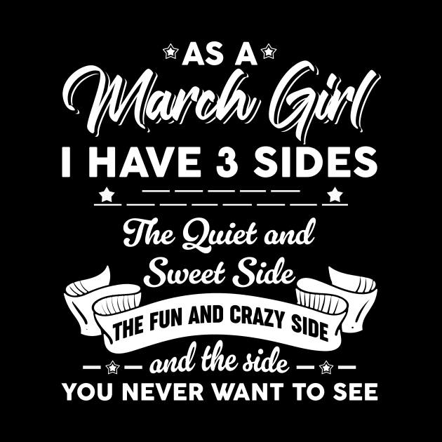 As A March Girl I Have 3 Sides The Quiet & Sweet by Zaaa Amut Amut Indonesia Zaaaa