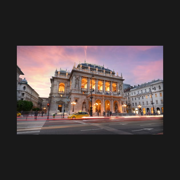 The Hungarian Royal State Opera House in Budapest, Hungary by mitzobs