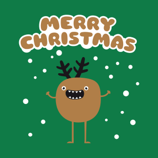 Funny Christmas Reindeer T-Shirt