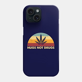 Retro Nugs Not Drugs Phone Case