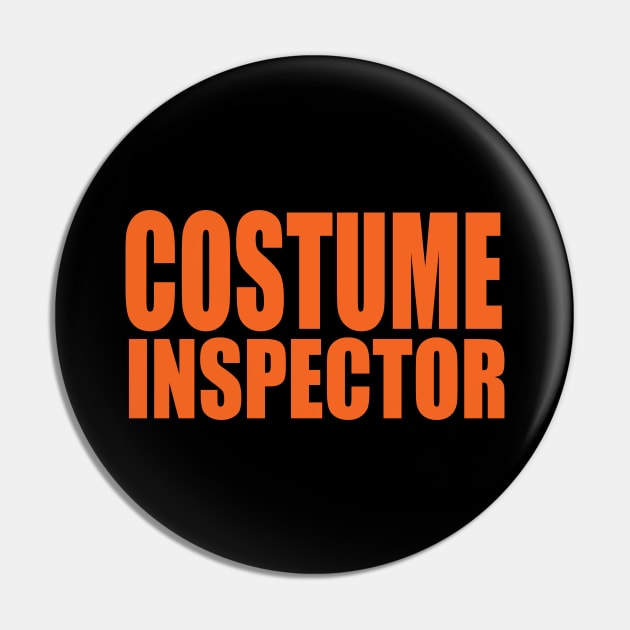 Costume Inspector Pin by ArtisticRaccoon