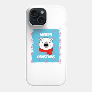 CHRISTMAS Sweater White Polar Bear Phone Case