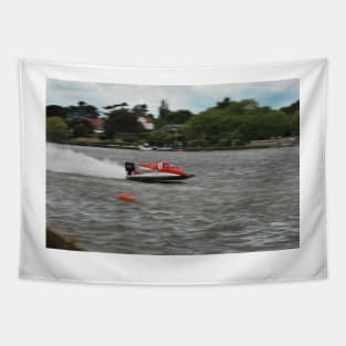 Powerboat Racing at Oulton Broad - Formula Grand Prix Tapestry