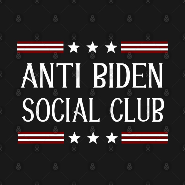 Anti Biden Social Club by Doc Maya