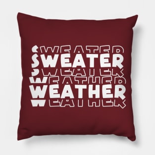 Sweater Weather Pillow