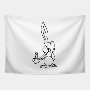 Attitude Bunny Tapestry