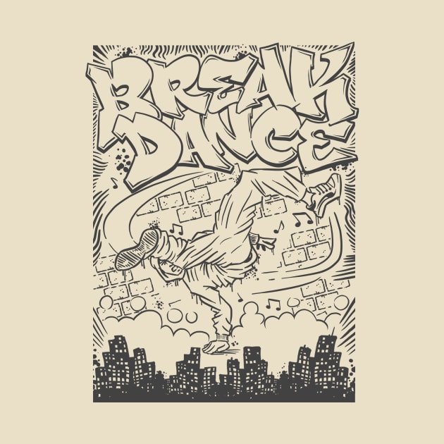 Break Dance City by inktheplace2b