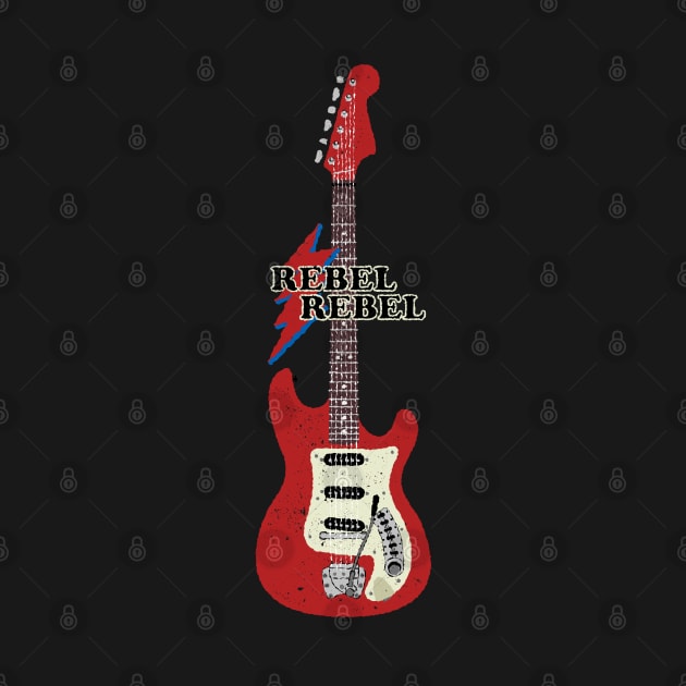 Rebel Rebel Electric Guitar by Daniel Cash Guitar