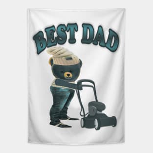 Father's Day. Best Dad Tapestry