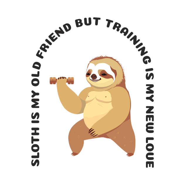Fitness sloth by aceofspace
