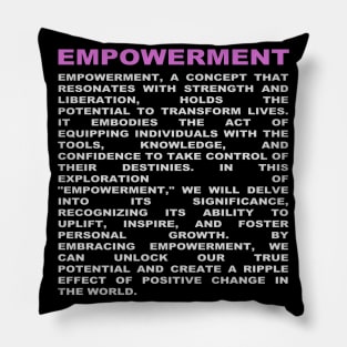 empowerment Pillow