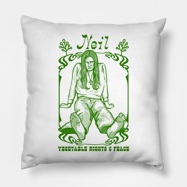 Neil Pye / The Young Ones \ Original Fan Art Design / Pillow by DankFutura