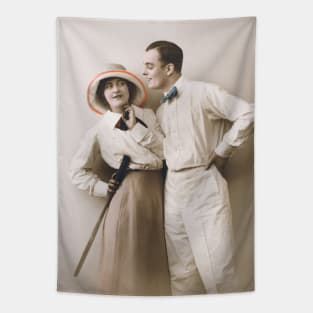 Romantic Couple Tapestry