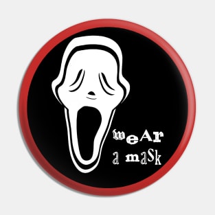 Wear a mask Pin