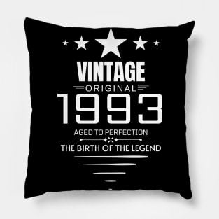 Vintage 1993 - Birthday Gift Pillow