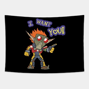 Erol wants YOU Tapestry